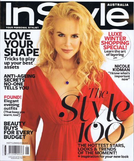 Nicole Kidman - InStyle Magazine [Australia] (June 2010)