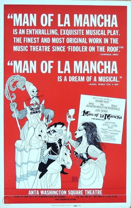 Man Of La Mancha -  Broadway and Film Images From This Show