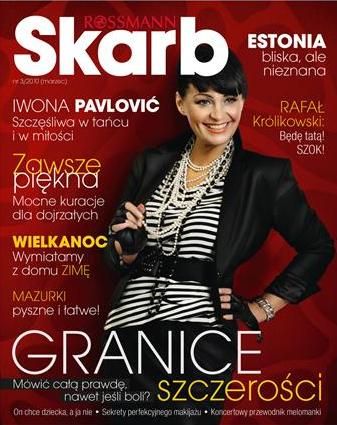 Iwona Pavlovic Skarb Magazine March 2010 Cover Photo Poland