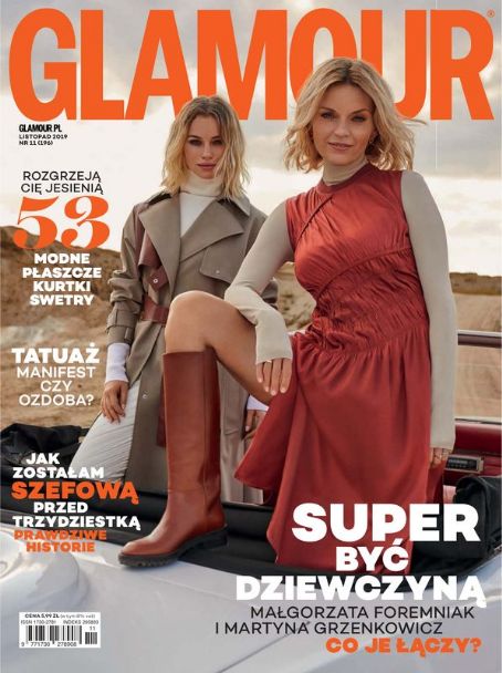 Malgorzata Foremniak, Martyna Grzenkowicz, Glamour Magazine November ...