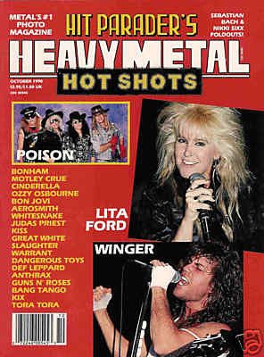 Bret Michaels, Kip Winger, Lita Ford, Bobby Dall, C.C. DeVille, Poison ...