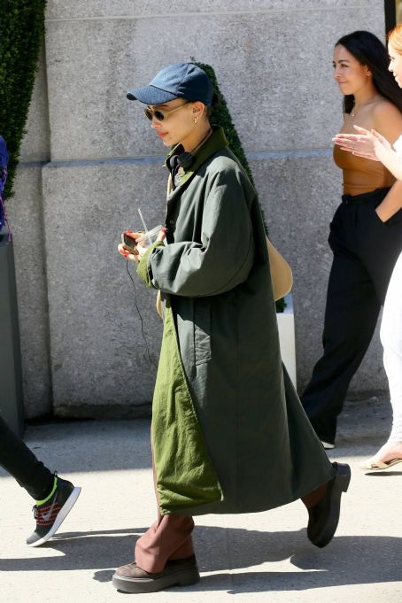Zoe Kravitz  – Pictured while out in the SoHo district of New York