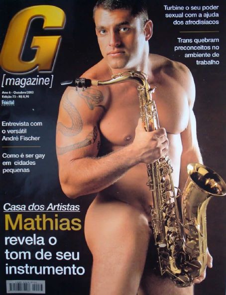 Marcelo Mathias - G Magazine Cover [Brazil] (October 2003)