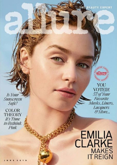 Emilia Clarke, Allure Magazine June 2019 Cover Photo - United States