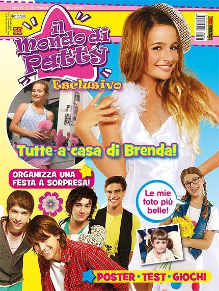 Brenda Asnicar, Il Mondo Di Patty Magazine March 2011 Cover Photo - Italy