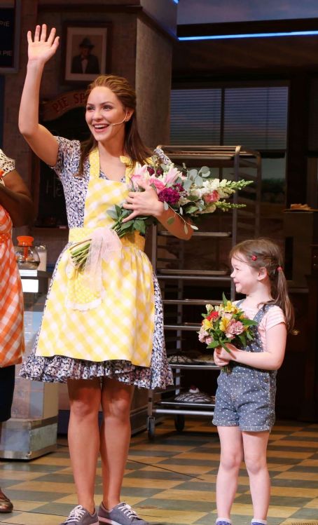 Katharine McPhee – Rejoins the cast of ‘Waitress’ at Brooks Atkinson