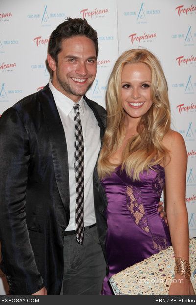 Brandon Barash and Natalie Hall