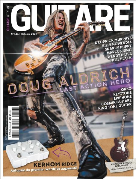 Doug Aldrich - Guitare Xtreme Magazine Cover [France] (October 2022)