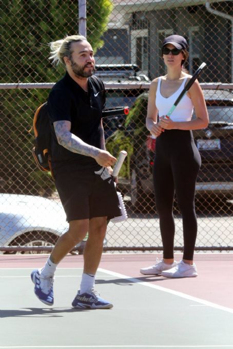Meagan Camper – Plays tennis with Pete Wentz in Los Angeles