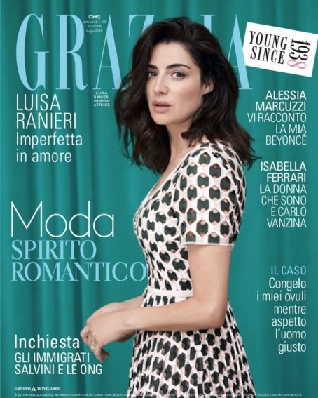 Luisa Ranieri, Grazia Magazine 12 July 2018 Cover Photo - Italy