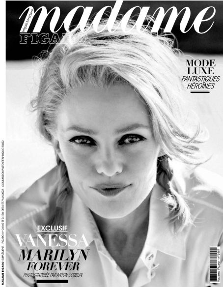 Vanessa Paradis, Madame Figaro Magazine 06 May 2022 Cover Photo - France