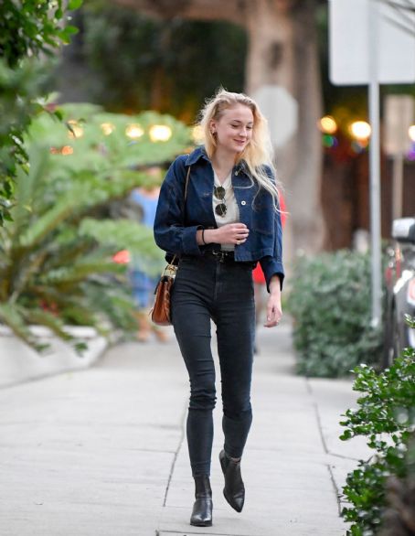 Sophie Turner: Leave a Recording Studio in Beverly Hills, CA 11/29/ 2016