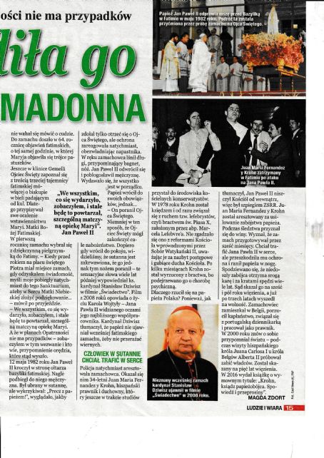 Pope John Paul II - Ludzie i Wiara Magazine Pictorial [Poland] (May 2025)