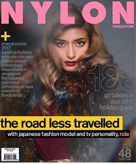 Rola Chen - Nylon Magazine Cover [Singapore] (December 2016)