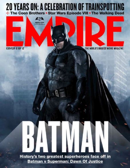 Ben Affleck - Empire Magazine Cover [United Kingdom] (11 March 2016)