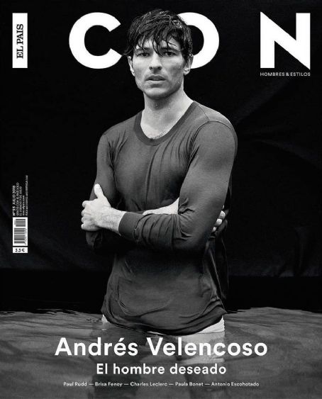 Andrés Velencoso - Icon El Pais Magazine Cover [Spain] (July 2018)