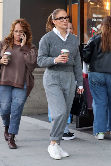 Jennifer Lopez – Seen with a friend in Beverly Hills