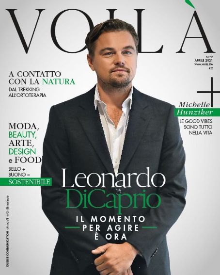 Leonardo DiCaprio - Voila Magazine Cover [Italy] (April 2021)