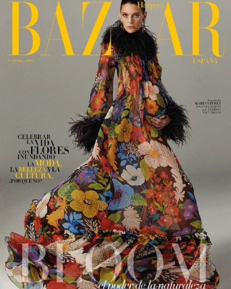 Marina Perez, Harper's Bazaar Magazine May 2021 Cover Photo - Spain