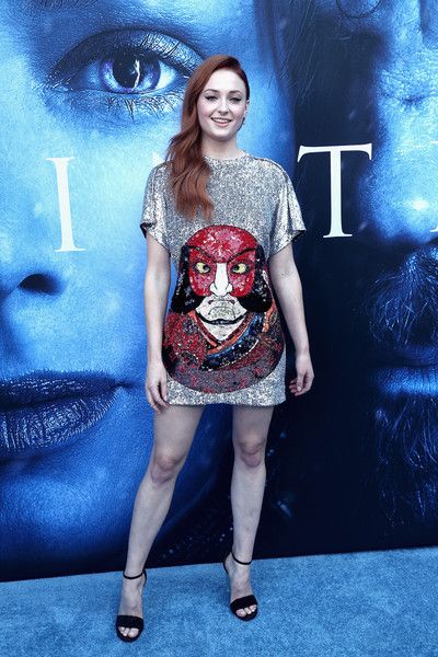 Actor Sophie Turner attends the premiere of HBO's 