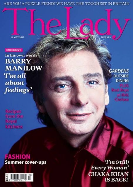 Barry Manilow - The Lady Magazine Cover [United Kingdom] (19 May 2017)