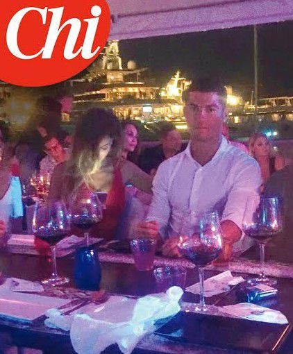 Cristiano Ronaldo and Cristina Buccino