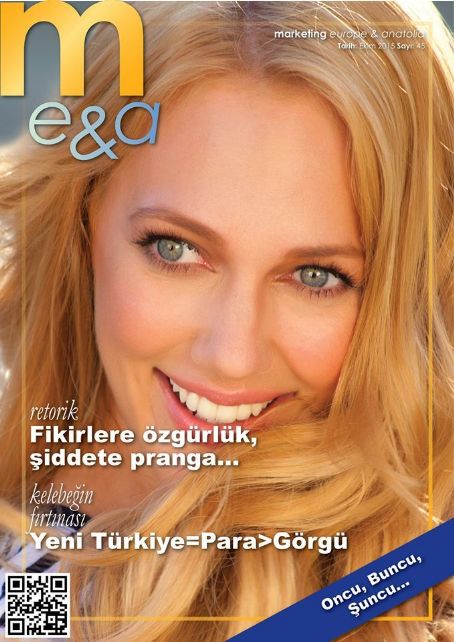 Meryem Uzerli, Marketing Europe & Anatolia Magazine October 2015 Cover ...