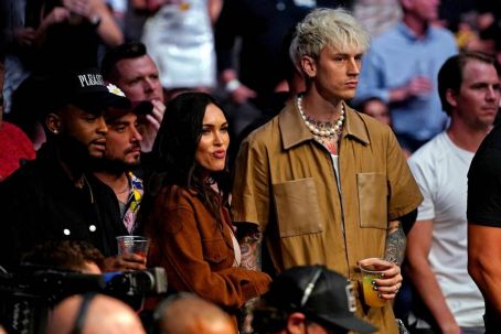 Megan Fox – With Machine Gun Kelly at the UFC 261
