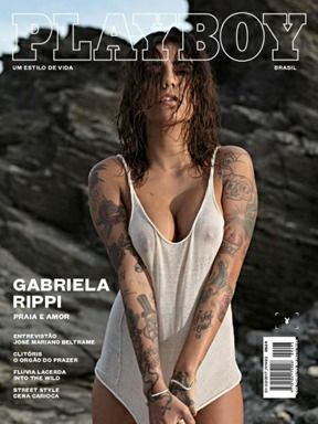 Fluvia Lacerda - Playboy Magazine Cover [Brazil] (December 2016)