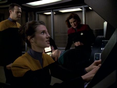 Zoe McLellan as Tal Celes in Star Trek: Voyager
