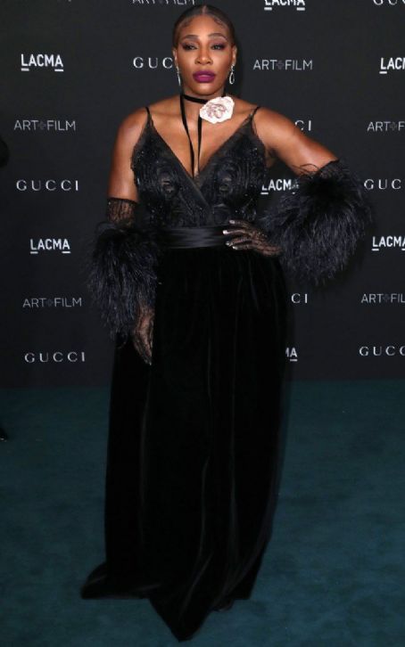 Serena Williams wears Gucci - 2021 LACMA   Art + film Gala on November 6, 2021