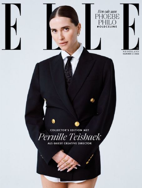 Pernille Teisbaek - Elle Magazine Cover [Netherlands] (March 2023)
