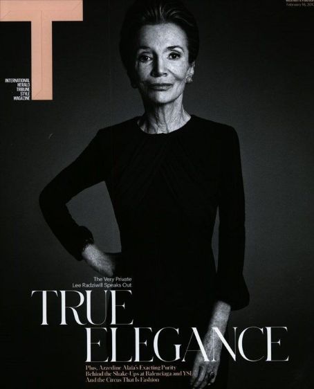 Lee Radziwill, T Magazine 16 February 2013 Cover Photo - Greece