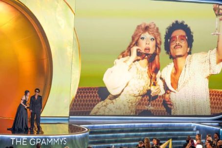 Lady Gaga and Bruno Mars - The 67th Annual Grammy Awards
