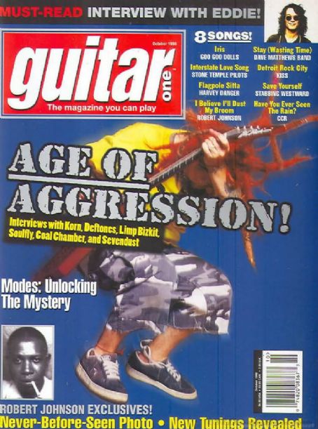 Edward Van Halen, Robert Johnson, Guitar One Magazine October 1998 ...