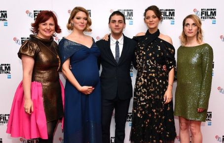 Léa Seydoux, The Director Xavier Dolan, Marion Cotillard and the producer Nancy Grant: It's Only the End of the World - 60th BFI London Film Festival