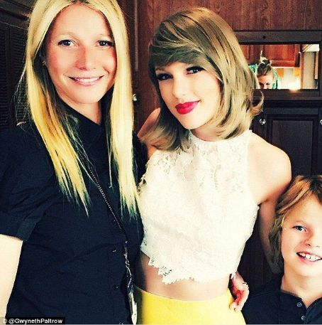 'Thanks for giving me and my little man our best date night ever': Gwyneth Paltrow and son Moses, 9, pose with Taylor Swift backstage at her epic Hyde Park gig