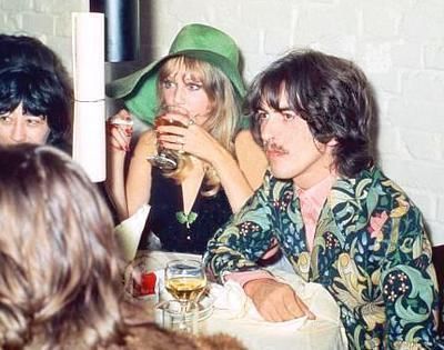 George and Pattie 1968 Party - FamousFix