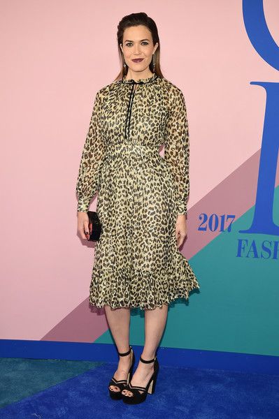 Mandy Moore  in  Kate Spade  Dress : 2017 CFDA Fashion Awards