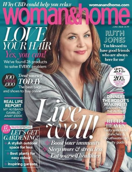 Ruth Jones - Woman & Home Magazine Cover [United Kingdom] (June 2020) -  FamousFix.com post