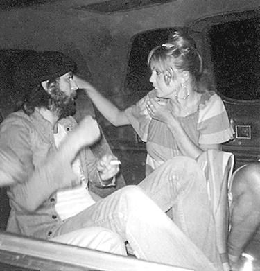Eric Clapton and Pattie Boyd