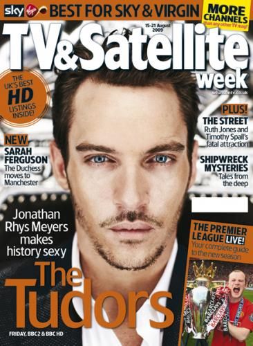 Jonathan Rhys Meyers - TV & Satellite Week Magazine Cover [United States] (15 August 2009)