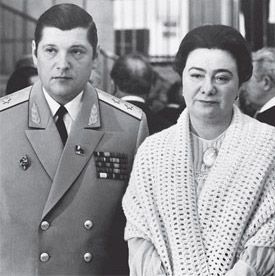 Galina Brezhneva and Yuri Churbanov