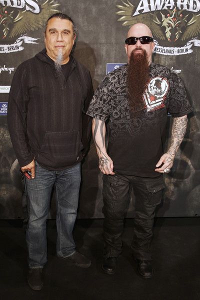 Tom Araya And Kerry King Of Slayer Attends The Metal Hammer Awards 2015 At Kesselhaus Der