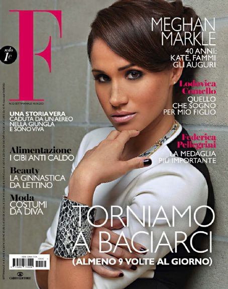 Meghan Markle - F Magazine Cover [Italy] (10 August 2021)
