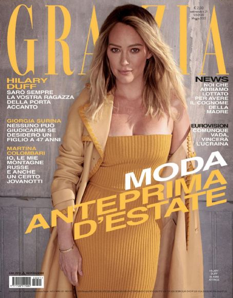 Hilary Duff - Grazia Magazine Cover [Italy] (5 May 2022)
