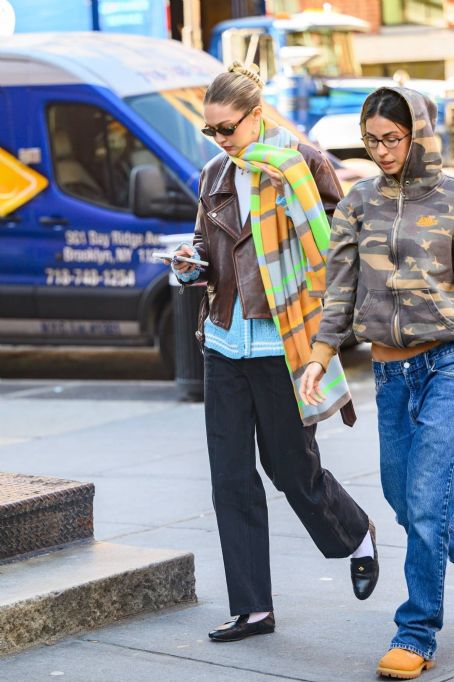 Gigi Hadid – Leaving her store in New York City