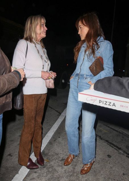 Maggie Q – With Bo Derek seen after dinner at Craig’s in West Hollywood