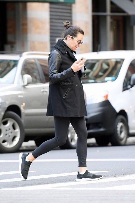 Lea Michele – Out in Tribeca in New York City