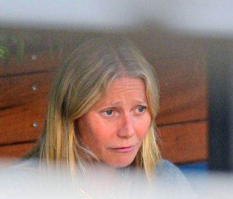 Gwyneth Paltrow – Seen make-up free on a date night with her husband Brad Falchuk in Montecito